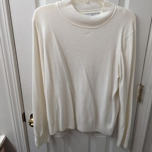Sag Harbor Winter White Sweater Women's Size XL